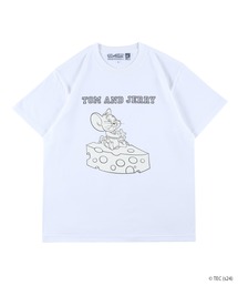 【公式】トムとジェリー　MLE＜TOM and JERRY＞　Tシャツ　タフィーとチーズ