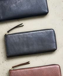 A_W（アウ）の「長財布 メンズ 薄い 本革 レザー スリム スマート 大容量 A_W/アウ OFFICIAL SHOP（財布）」