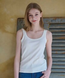 DRESSTERIOR | 【洗える／インナーやメインにも大活躍】ランダムテレコタンクトップ(タンクトップ)