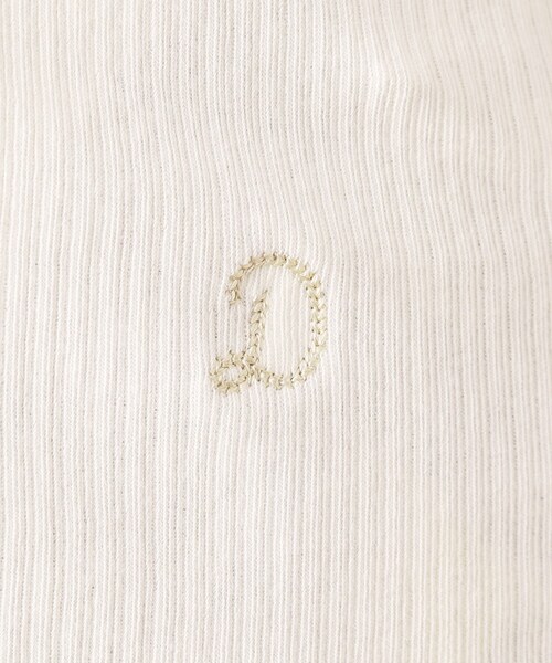 DRESSTERIOR（ドレステリア）の「【洗える／インナーやメインにも大活躍】ランダムテレコタンクトップ（タンクトップ・レディース・ブラック/オフホワイト・38/36）」の18枚目の写真