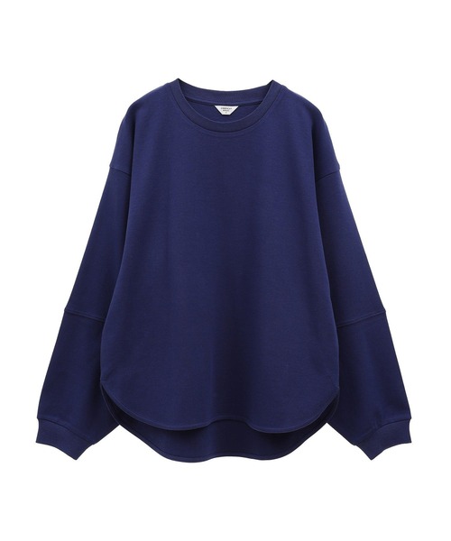 AMERICAN HOLIC(アメリカンホリック)の「袖ボリュームカットプルオーバー(Tシャツ/カットソー・レディース・オフホワイト/ブルー/チャコールグレー・M/L)」の6枚目の写真