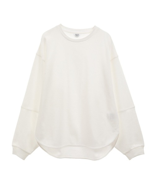 AMERICAN HOLIC(アメリカンホリック)の「袖ボリュームカットプルオーバー(Tシャツ/カットソー・レディース・オフホワイト/ブルー/チャコールグレー・M/L)」の14枚目の写真