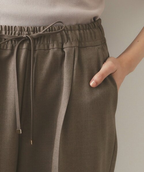 OPAQUE.CLIP（オペークドットクリップ）の「◆ストレッチ美脚イージーワイドパンツ【洗濯機洗い可】（その他パンツ・レディース・チャコールグレー/ブラック/ブラウン系・42/36/34/38/40）」の20枚目の写真