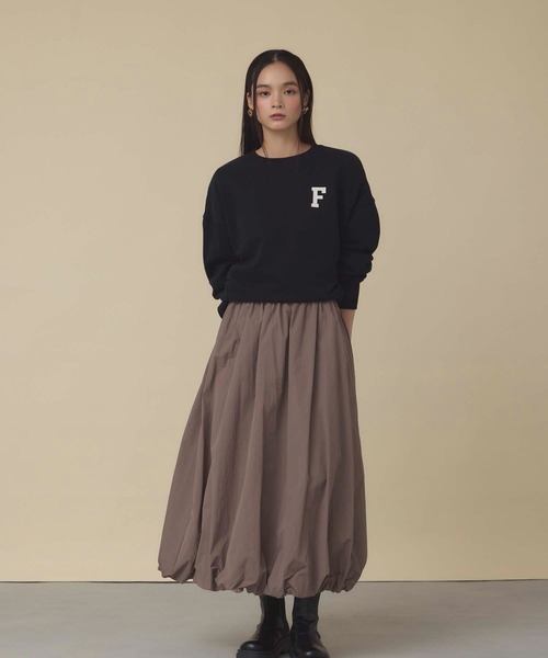 fifth（フィフス）の「バルーンスカート（スカート・レディース・ベージュ/ブラック・M）」の5枚目の写真