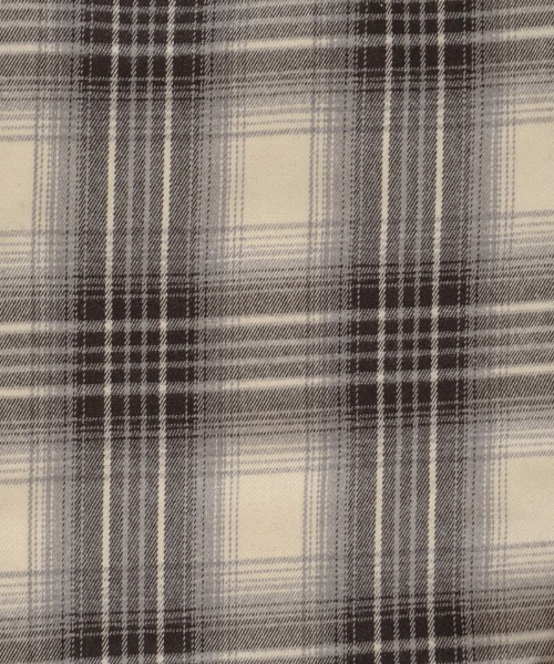 flower（フラワー）の「ペタルチェックジャケット（ノーカラージャケット・レディース・ベージュ・FREE）」の15枚目の写真