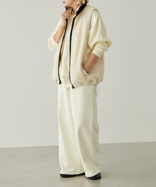 earthy（アーシー）の「ボアベスト（ベスト）」 - WEAR