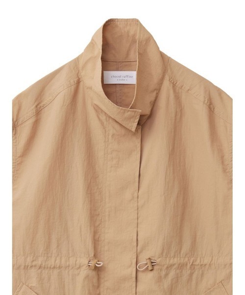 Green　Parks（グリーンパークス）の「ドロストスタンドライトベスト（ベスト・レディース・グレイッシュベージュ/ピンクベージュ/チャコールグレー・FREE）」の15枚目の写真