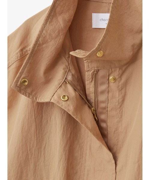 Green　Parks（グリーンパークス）の「ドロストスタンドライトベスト（ベスト・レディース・グレイッシュベージュ/ピンクベージュ/チャコールグレー・FREE）」の18枚目の写真