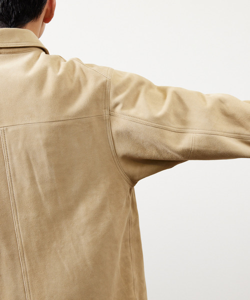 SLOW スロウ / sheep leather coverall シープスキン