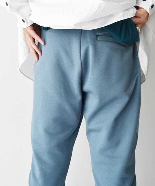 DIET BUTCHER（ダイエットブッチャー）の「DIET BUTCHER/ダイエットブッチャー Basic line / Jogger ジョガーパンツ（スウェットパンツ・メンズ・ブルー/ホワイト・1/2/3）」の4枚目の写真