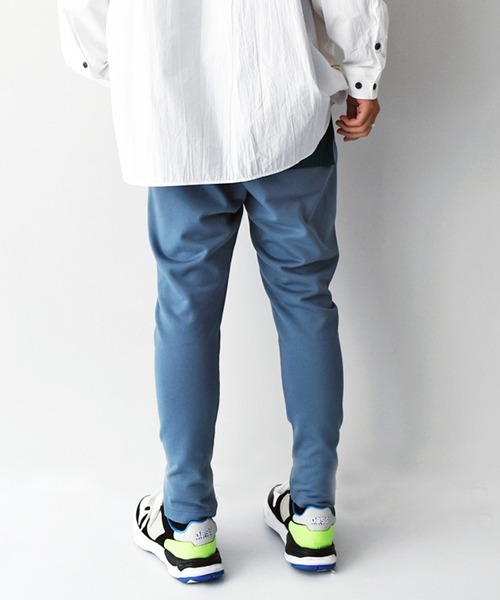 DIET BUTCHER（ダイエットブッチャー）の「DIET BUTCHER/ダイエットブッチャー Basic line / Jogger ジョガーパンツ（スウェットパンツ・メンズ・ブルー/ホワイト・1/2/3）」の7枚目の写真