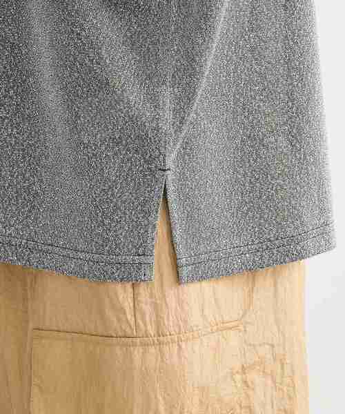 Green　Parks（グリーンパークス）の「袖チュールドッキングラメプルオーバー（その他トップス・レディース・グレー/ブラック/ピンク・FREE）」の13枚目の写真