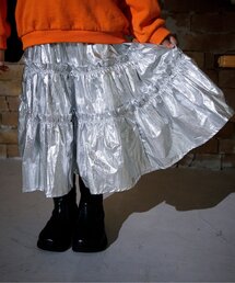 【WEB限定】ティアードフリルスカート