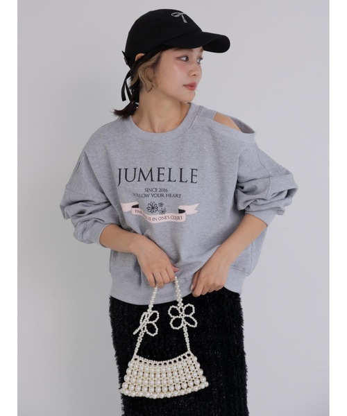 one shoulder sweat（スウェット）｜jumelle（ジュメロ）の