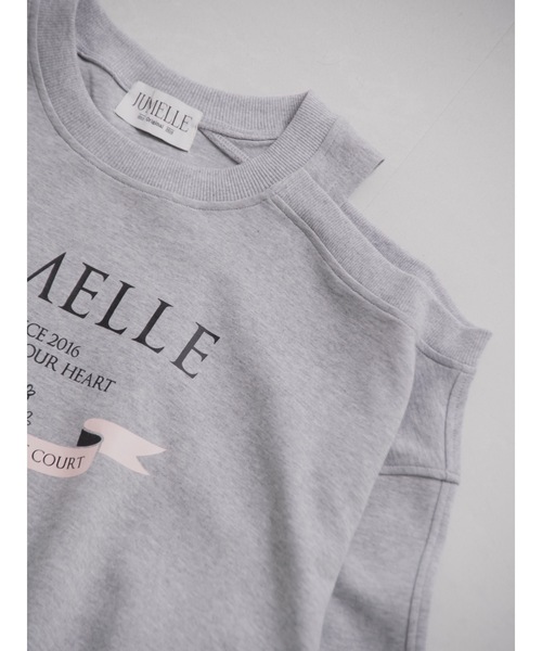 JUMELLE（ジュメロ）の「one shoulder sweat（スウェット・レディース・グレー・FREE）」の16枚目の写真