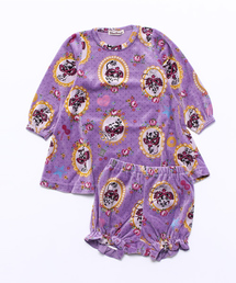 HYSTERIC MINI | Once upon a time RETROS STORY 総柄 ワンピース&ブルマ SET(ワンピース)