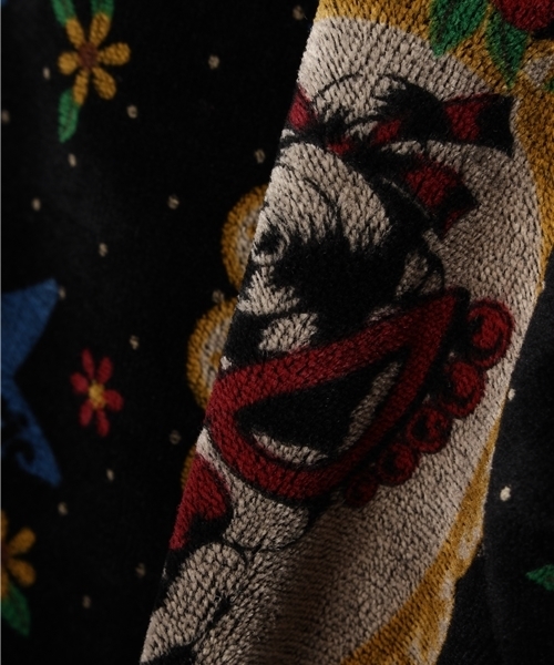 HYSTERIC MINI（ヒステリックミニ）の「Once upon a time RETROS STORY 総柄 ワンピース&ブルマ SET（ワンピース・キッズ・ブラック系その他/グリーン系その他/パープル系その他・LARGE/MEDIUM）」の5枚目の写真