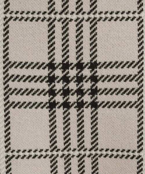 DRESKIP（ドレスキップ）の「◆【高レビュー/洗える/セットアップ可】 着る度うっとり もちもちチェック柄ニットナロースカート（スカート・レディース・ブラック系1/ベージュ系その他2/ブラック・02/04/03）」の17枚目の写真