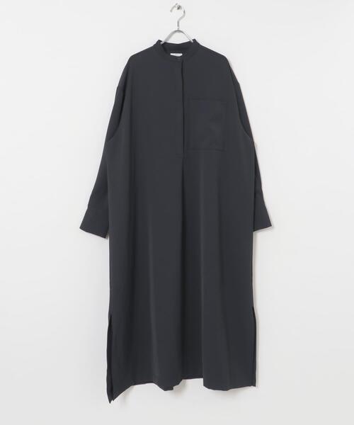 ITEMS URBANRESEARCH(アイテムズ アーバンリサーチ)の「バンドカラーワンピース(ワンピース・レディース・カーキ/ネイビー・FREE)」の16枚目の写真