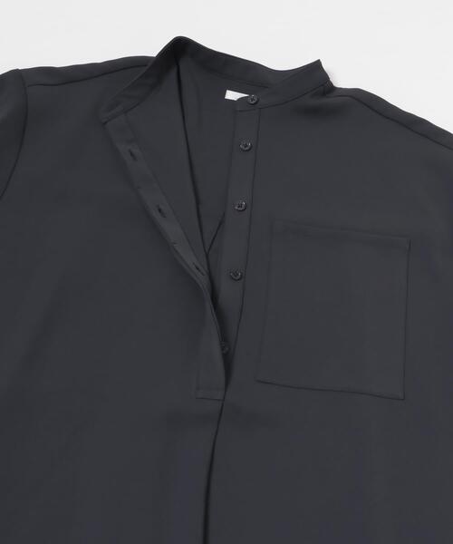 ITEMS URBANRESEARCH(アイテムズ アーバンリサーチ)の「バンドカラーワンピース(ワンピース・レディース・カーキ/ネイビー・FREE)」の17枚目の写真