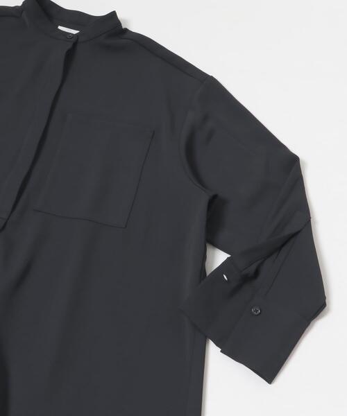 ITEMS URBANRESEARCH(アイテムズ アーバンリサーチ)の「バンドカラーワンピース(ワンピース・レディース・カーキ/ネイビー・FREE)」の18枚目の写真