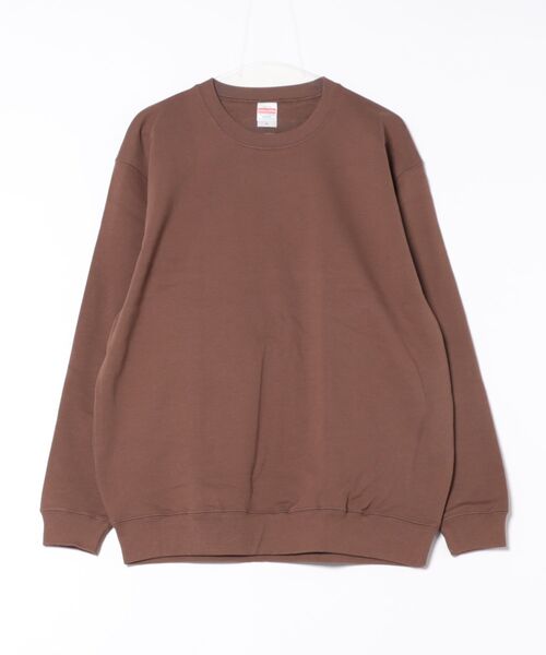 VIBGYOR（ヴィブジョー）の「United Athle/10.0オンス クルーネック 無地 スウェット（裏パイル）(CZ)（スウェット・メンズ・ライトベージュ/ゴールド/ダークブラウン/ナチュラル/ロイヤルブルー/オリーブ/グリーン/グレイッシュブルー/ホワイト/ライトオリーブ/バーガンディー/ライトカーキ/ネイビー/チャコールグレー/パープル/アッシュグレー/ダークグリーン/ライトピンク/ブラック・SMALL/X-LARGE/LARGE/MEDIUM/S）」の5枚目の写真