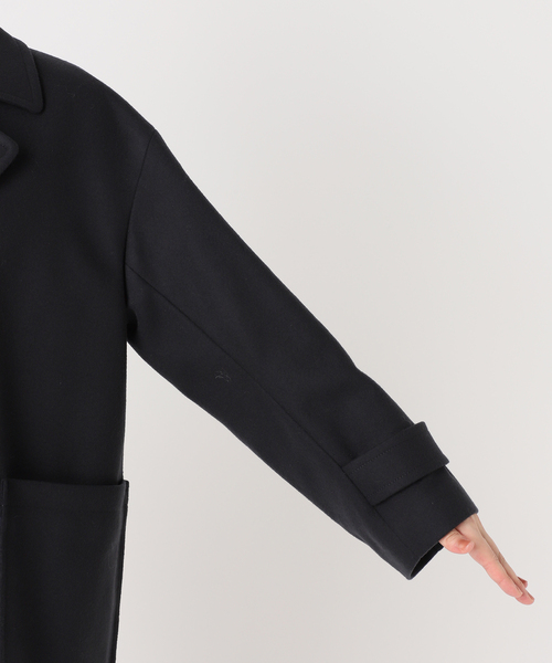 JOURNAL STANDARD relume（ジャーナルスタンダード　レリューム）の「【Bellandi】メルトンPコート（ピーコート・レディース・ネイビー・38/36）」の10枚目の写真