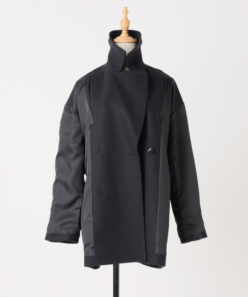 美品 ジャーナルスタンダード Bellandi ウール メルトン Pコート BellandiウールメルトンPコート | ジャーナルスタンダード