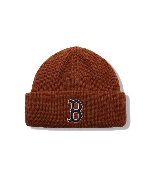 MLB(メジャーリーグベースボール)の「【日本未発売/WEB限定】MLB KOREA(エムエルビーコリア)/ワンポイント ロゴ刺繍 ビーニー ニット帽/New Jelly Mid Beanie(ニットキャップ/ビーニー・レディース・クリーム/ブルー/ブラック/ネイビー/ベージュ/ピンク/ブラウン・FREE)」の8枚目の写真