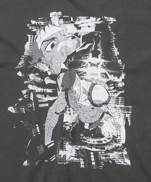 ZOZOVILLA（ゾゾヴィラ）の「Cyberpunk: Edgerunners Yabiku Tee DAVID（Tシャツ/カットソー・メンズ・アッシュグレー・XL/L/M）」の4枚目の写真