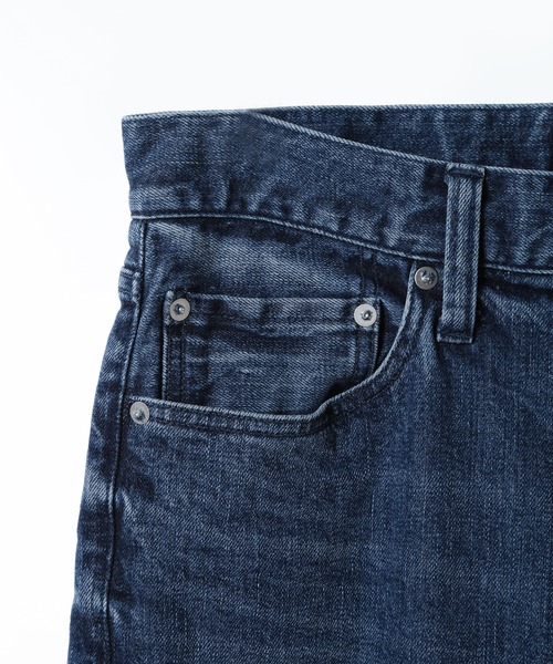 MEN'S BIGI（メンズビギ）の「【RED CARD/レッドカード】別注 Rhythm Straight（デニムパンツ・メンズ・ネイビー・30inch/31inch/32inch/29inch/28inch）」の4枚目の写真