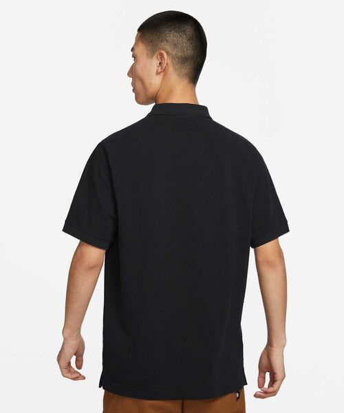 NIKE（ナイキ）の「ナイキ クラブ メンズ ショートスリーブ ポロ / Nike Club Men's Short-Sleeve Polo FN3895-010 Black（ポロシャツ・メンズ・ブラック・S/M/L/2XL/XL）」の7枚目の写真
