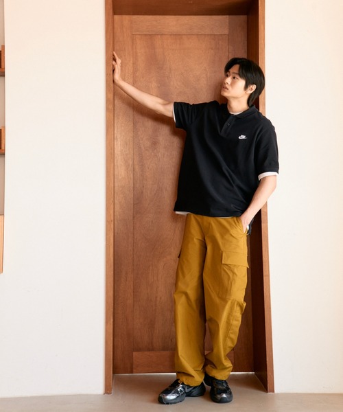 NIKE（ナイキ）の「ナイキ クラブ メンズ ショートスリーブ ポロ / Nike Club Men's Short-Sleeve Polo FN3895-010 Black（ポロシャツ・メンズ・ブラック・S/M/L/2XL/XL）」の3枚目の写真