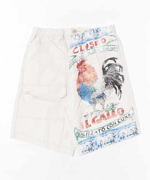 Desigual(デシグアル)の「MEXICO ヴィンテージグラフィックハーフパンツ(その他パンツ・メンズ・ホワイト・XS/S/M/L/XL/XXL)」の3枚目の写真