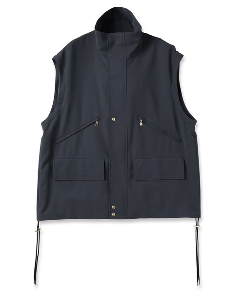セール】Dry Karsey Removable Sleeves Drawstring Short Coat