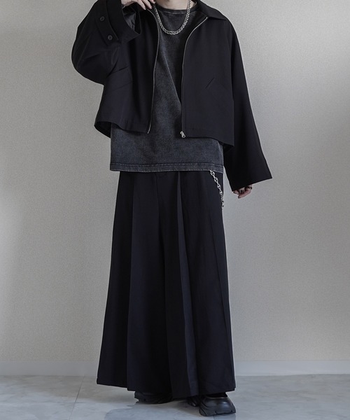 ELLUV/エルヴ】ヴィンテージスノー加工 オーバーロンT（Tシャツ