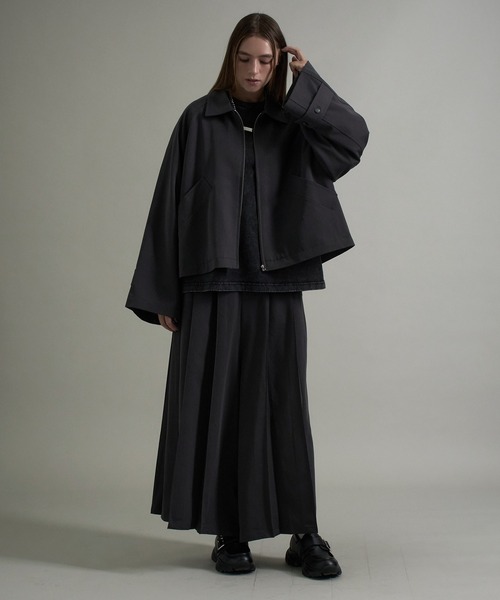 ELLUV(エルブ)の「【ELLUV/エルヴ】ヴィンテージスノー加工 オーバーロンT(Tシャツ/カットソー・メンズ・グレー/ブラック・L/M/S)」の13枚目の写真