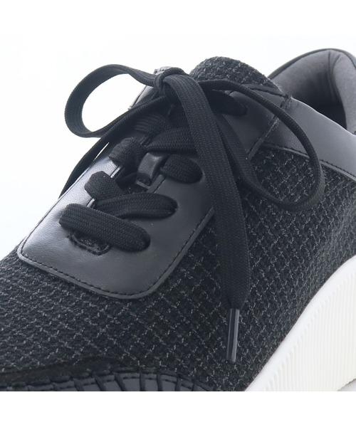 あしながおじさん（アシナガオジサン）の「厚底ステッチスニーカー　1310261（スニーカー・レディース・ライトベージュ/ゴールド/ブラック・23.5cm/23cm/24.5cm/24cm/22.5cm）」の17枚目の写真