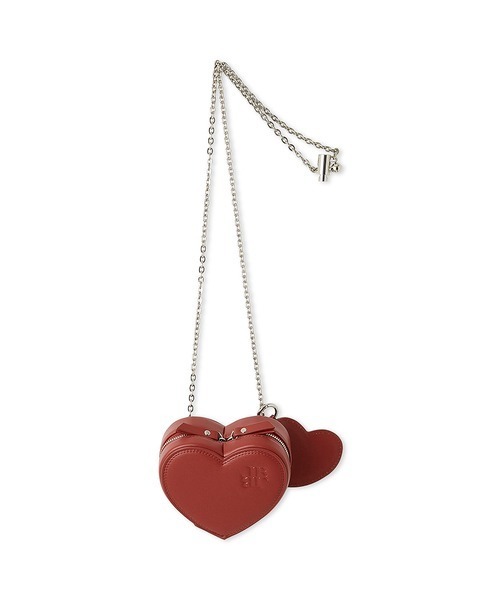 LILY BROWN（リリーブラウン）の「【LILY BROWN Lingerie】マルチハートポーチ（ポーチ・レディース・レッド/クリーム・FREE）」の11枚目の写真