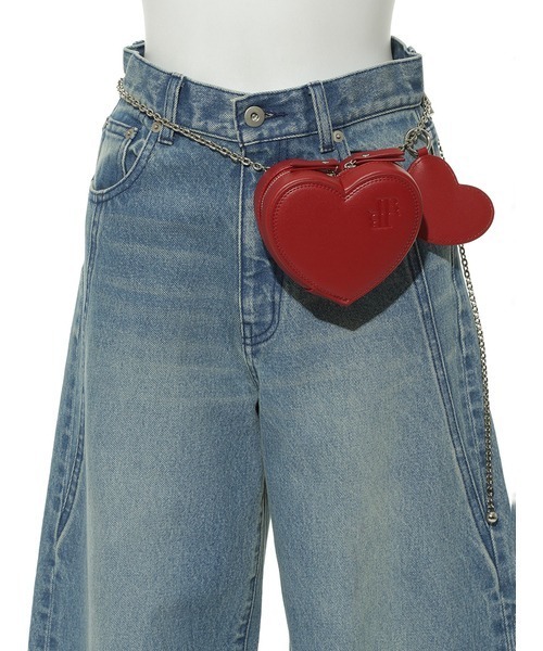 LILY BROWN（リリーブラウン）の「【LILY BROWN Lingerie】マルチハートポーチ（ポーチ・レディース・レッド/クリーム・FREE）」の17枚目の写真