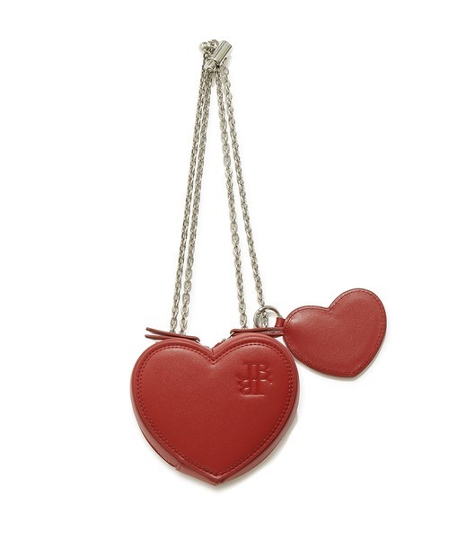 LILY BROWN（リリーブラウン）の「【LILY BROWN Lingerie】マルチハートポーチ（ポーチ・レディース・レッド/クリーム・FREE）」の16枚目の写真