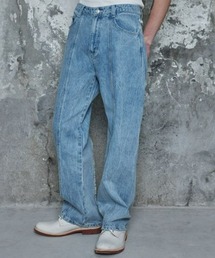 [CITYBREEZE] 2489 STRAIGHT DENIM PANTS /追跡付 CITYBREEZE（シティブリーズ）の「2489 WIDE DENIM PANTS