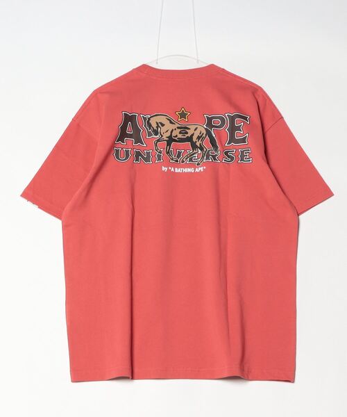AAPE BY A BATHING APE(エーエイプバイアベイシングエイプ)の「AAPE THEME MAIN TEE(Tシャツ/カットソー・メンズ・レッド系その他5/ブラック・SMALL/MEDIUM/LARGE/X-LARGE)」の10枚目の写真
