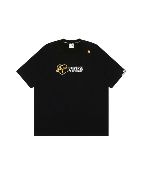 AAPE BY A BATHING APE(エーエイプバイアベイシングエイプ)の「AAPE THEME MAIN TEE(Tシャツ/カットソー・メンズ・レッド系その他5/ブラック・SMALL/MEDIUM/LARGE/X-LARGE)」の2枚目の写真