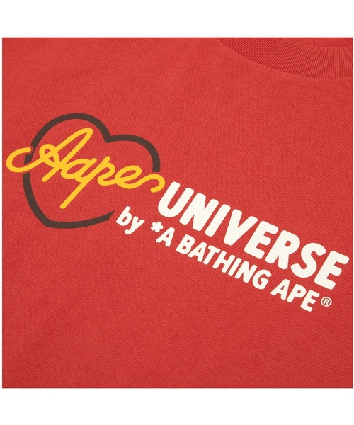 AAPE BY A BATHING APE(エーエイプバイアベイシングエイプ)の「AAPE THEME MAIN TEE(Tシャツ/カットソー・メンズ・レッド系その他5/ブラック・SMALL/MEDIUM/LARGE/X-LARGE)」の3枚目の写真