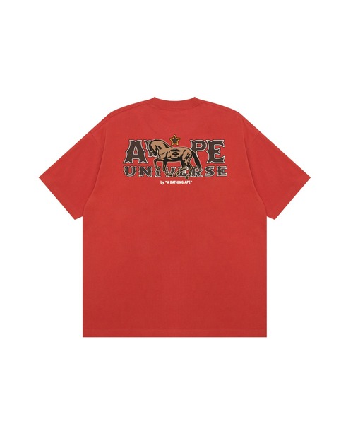 AAPE BY A BATHING APE(エーエイプバイアベイシングエイプ)の「AAPE THEME MAIN TEE(Tシャツ/カットソー・メンズ・レッド系その他5/ブラック・SMALL/MEDIUM/LARGE/X-LARGE)」の11枚目の写真