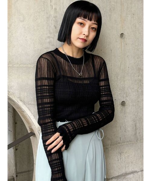 MURUA（ムルーア）の「ロングチェーンネックレス（ネックレス・レディース・シルバー/ゴールド・FREE）」の6枚目の写真