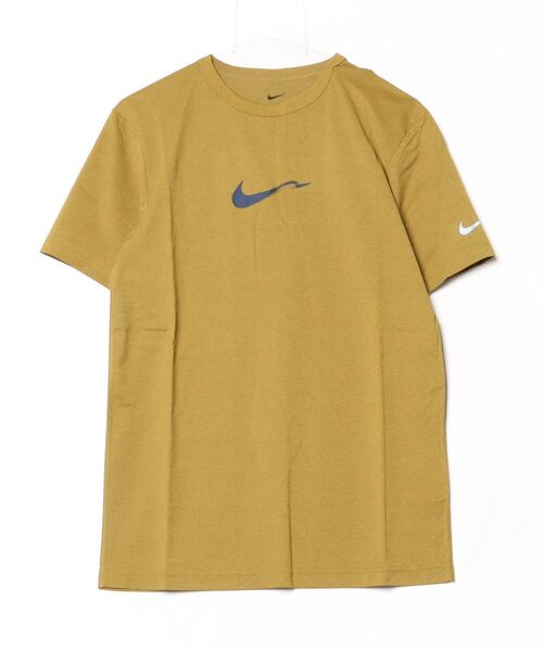 NIKE（ナイキ）の「ナイキ NIKE ナイキ DF UV HYVERSE S/S トップ OPP2（Tシャツ/カットソー・メンズ・ダークグレー/イエロー/ホワイト・M/L/LL/3L/S）」の3枚目の写真