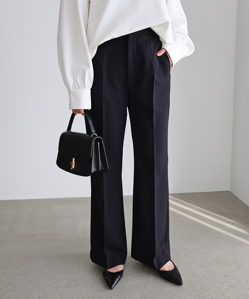 ADORE フレアパンツ ネイビー 約3万円 匿名配送 ADORE フレアパンツ ネイビー 約3万円 匿名配送 ADORE フレア