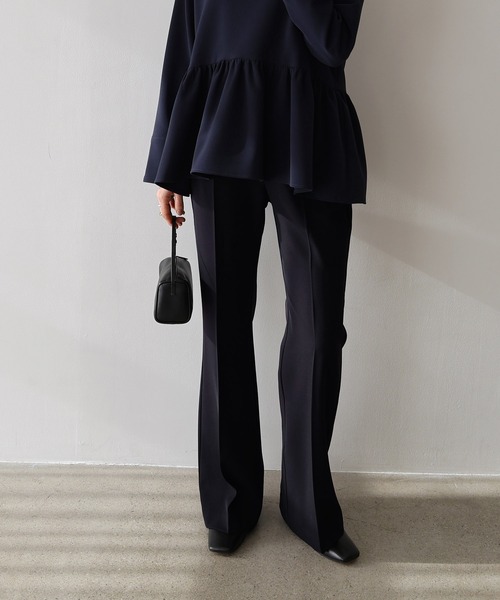 セール】センタープレスフレアパンツ（その他パンツ）｜evernavy